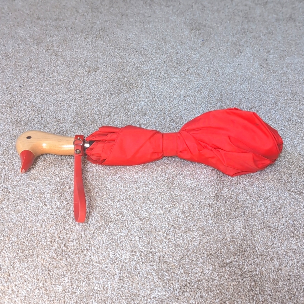 Vintage duck handle umbrella